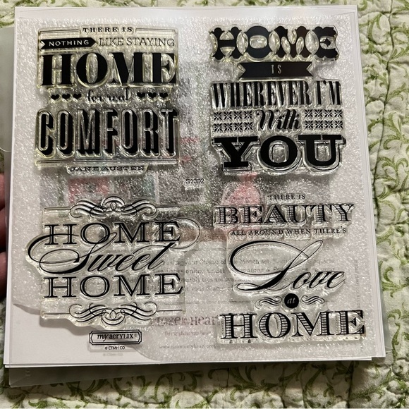 Close to my Heart Stamps Set of 3 - Picture 4 of 7